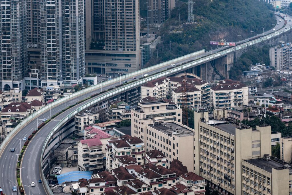 Yamuna Expressway six-lane highway connecting Greater Noida to Agra